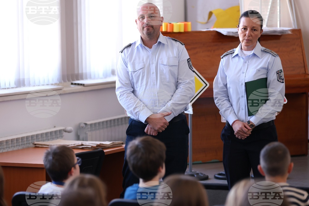 Седмо средно училище „Св. Седмочисленици“ - открит урок по пътна безопасност