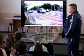 Седмо средно училище „Св. Седмочисленици“ - открит урок по пътна безопасност