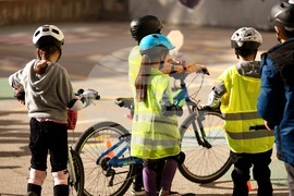 Седмо средно училище „Св. Седмочисленици“ - открит урок по пътна безопасност