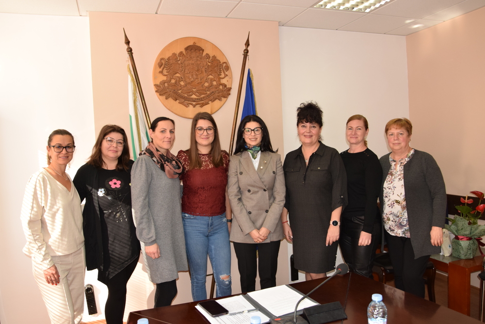 ОА Видин: Областният управител посрещна наблюдаващ екип педагози от Р. Словения