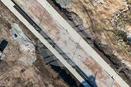 Бургас - квартал „Меден рудник” - улица - изграждане