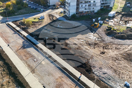 Бургас - квартал „Меден рудник” - улица - изграждане