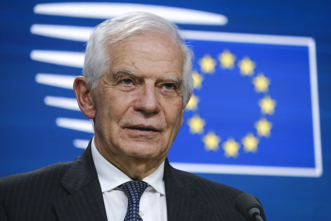 ЕС постигна целта за доставка на 1 млн. снаряда за Украйна, съобщи Борел