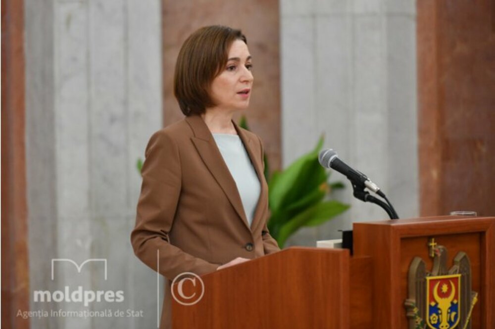 МОЛДПРЕС: Президентът на Молдова отправи послание по случай 1000 дни от началото на войната в Украйна