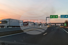 Автомагистрала „Марица” - камиони - опашка