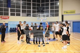 Баскетбол - национален отбор - тренировка