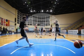 Баскетбол - национален отбор - тренировка