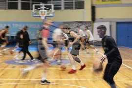 Баскетбол - национален отбор - тренировка