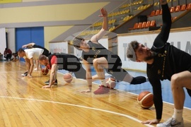 Баскетбол - национален отбор - тренировка