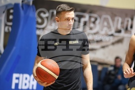 Баскетбол - национален отбор - тренировка