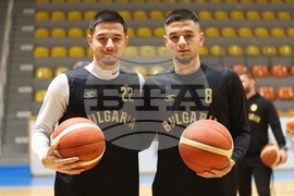 Баскетбол - национален отбор - тренировка