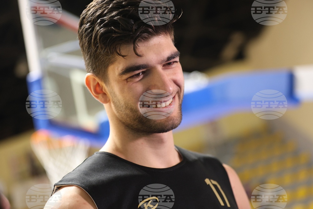 Баскетбол - национален отбор - тренировка