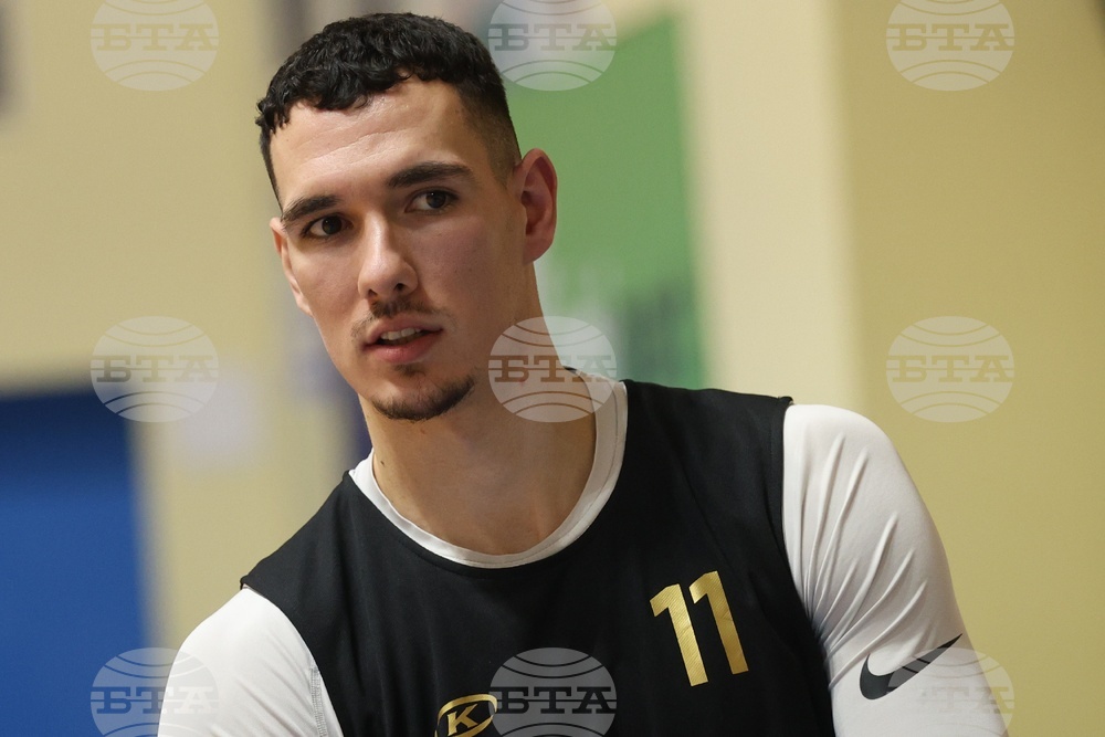 Баскетбол - национален отбор - тренировка