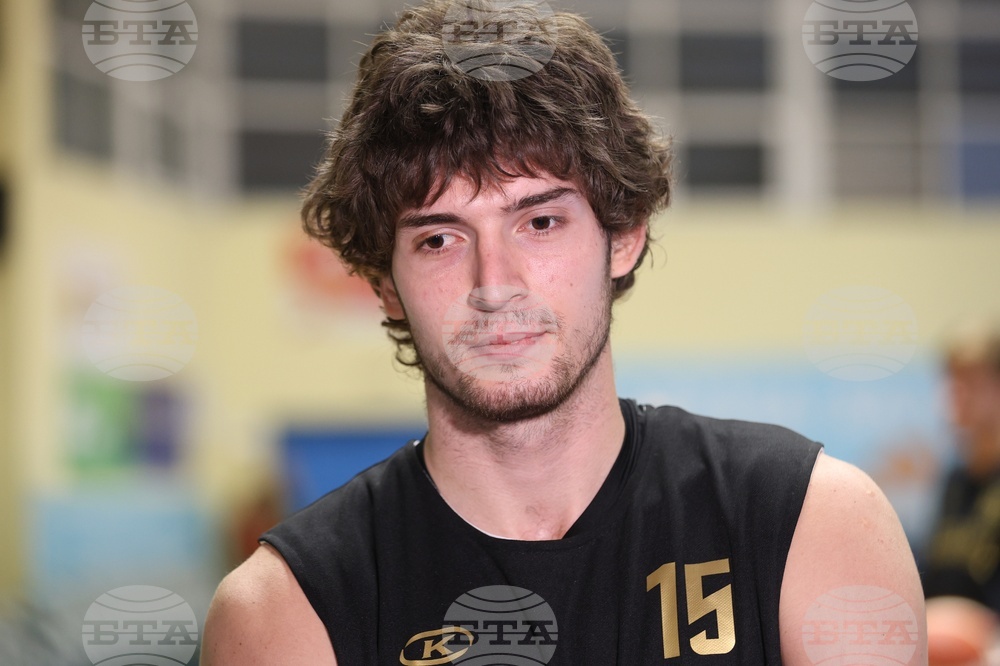 Баскетбол - национален отбор - тренировка