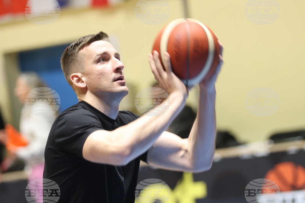 Баскетбол - национален отбор - тренировка