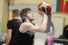 Баскетбол - национален отбор - тренировка