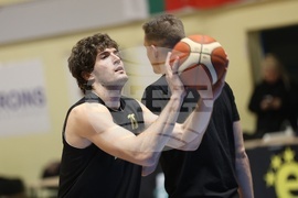 Баскетбол - национален отбор - тренировка