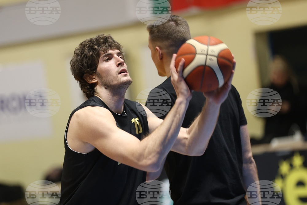 Баскетбол - национален отбор - тренировка