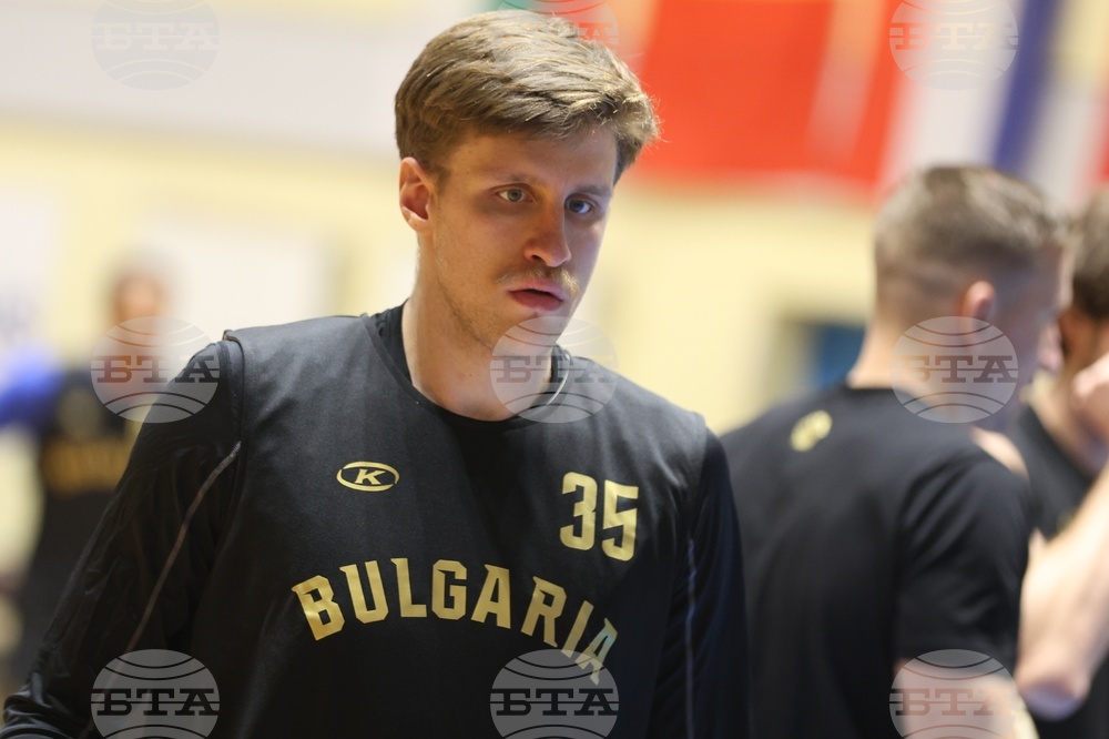 Баскетбол - национален отбор - тренировка