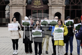 Коалиция "За да остане природа в България" - флашмоб