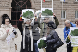 Коалиция "За да остане природа в България" - флашмоб