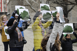 Коалиция "За да остане природа в България" - флашмоб