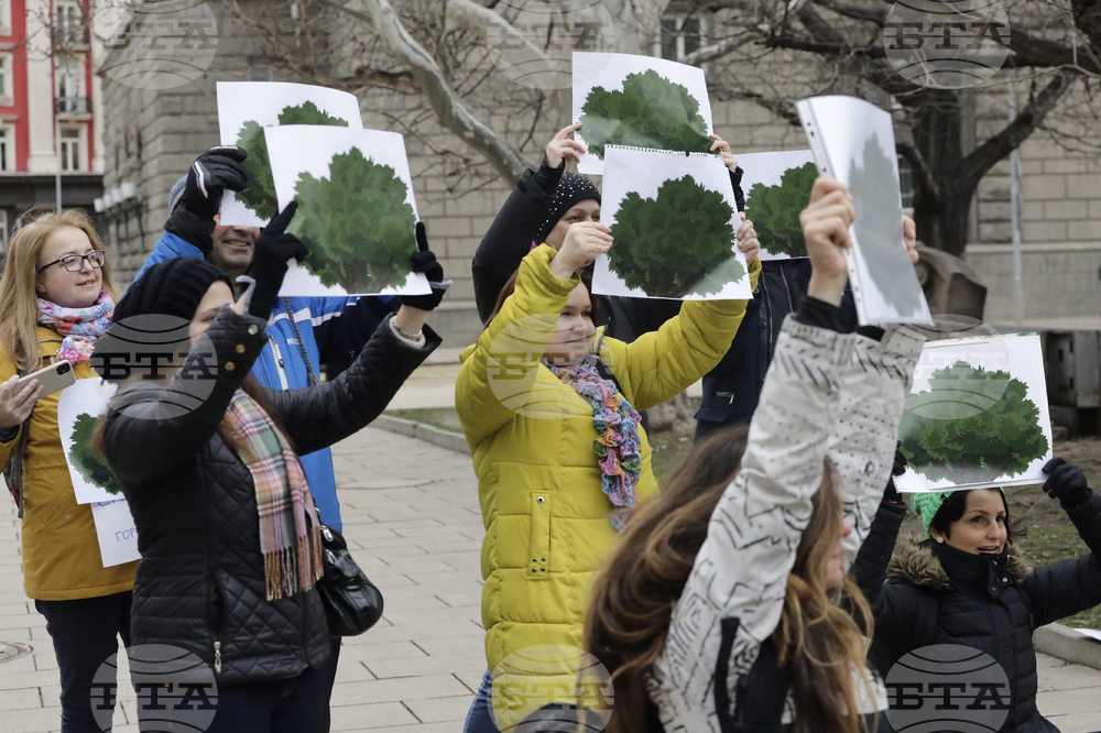 Коалиция "За да остане природа в България" - флашмоб
