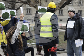 Коалиция "За да остане природа в България" - флашмоб