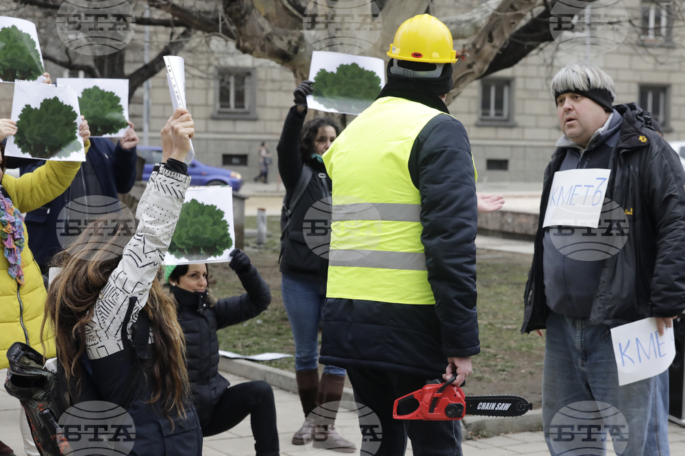 Коалиция "За да остане природа в България" - флашмоб