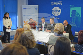 Национален пресклуб на БТА Варна - Конференция по проект "Европа в България: Общо бъдеще"