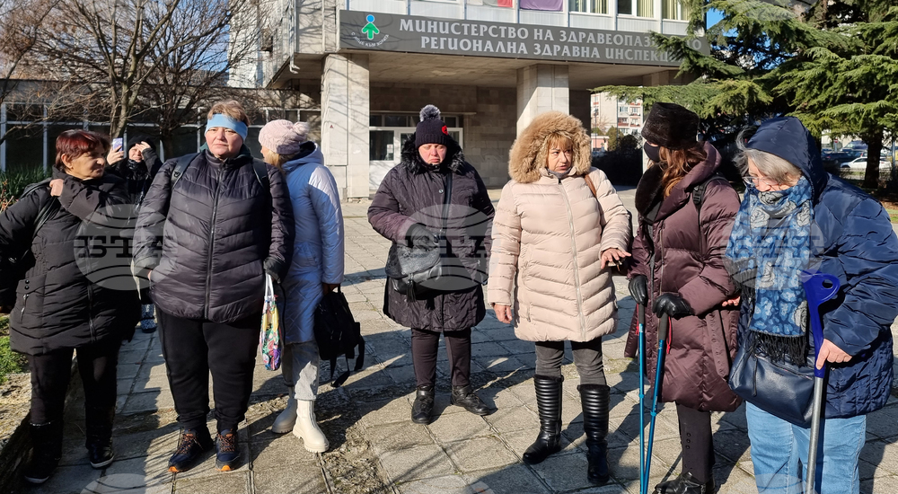 Варна - хора с увреждания - протест - ТЕЛК