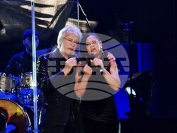 Орлин Горанов представя концерта „50 години магия“ в зала 1 на НДК, снимка – Даниел Димитров/БТА