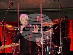 Орлин Горанов представя концерта „50 години магия“ в зала 1 на НДК, снимка – Даниел Димитров/БТА