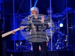 Орлин Горанов представя концерта „50 години магия“ в зала 1 на НДК, снимка – Даниел Димитров/БТА