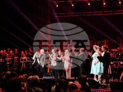 Орлин Горанов представя концерта „50 години магия“ в зала 1 на НДК, снимка – Даниел Димитров/БТА