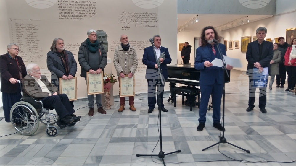 Румен Гашаров получи Националната награда за живопис на името на Майстора
