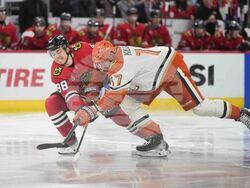 Ducks Blackhawks Hockey
