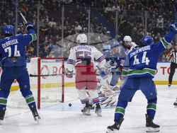 Rangers Canucks Hockey