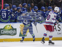 Rangers Canucks Hockey