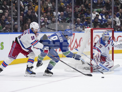 Rangers Canucks Hockey