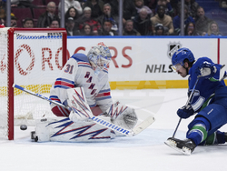 Rangers Canucks Hockey