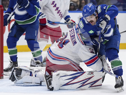 Rangers Canucks Hockey