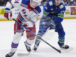 Rangers Canucks Hockey