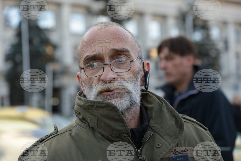 Протест - таксиметрови шофьори - Красимир Цветков