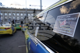 Протест - таксиметрови шофьори