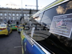 Протест - таксиметрови шофьори