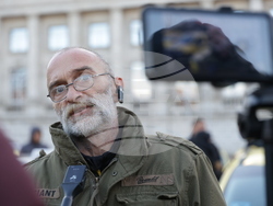 Протест - таксиметрови шофьори - Красимир Цветков