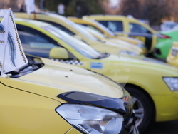 Протест - таксиметрови шофьори