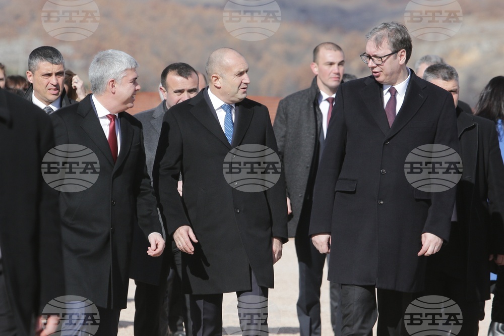 Presidents of Bulgaria, Serbia Attend Start of Construction on Bulgarian Side of Bulgaria-Serbia Gas Interconnector