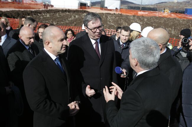 Wrap-up: Presidents of Bulgaria, Serbia Attend Start of Construction on Bulgarian Side of Bulgaria-Serbia Gas Interconnector